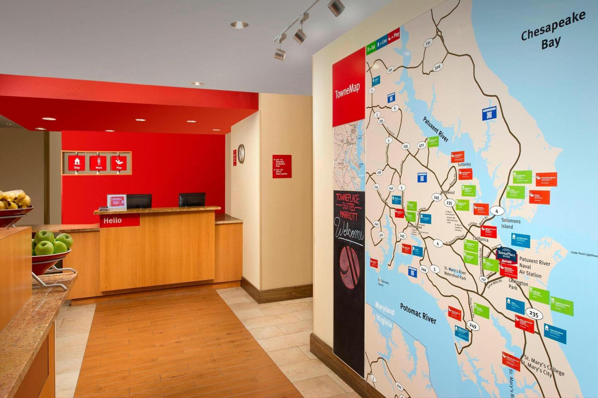 Towneplace Suites By Marriott Lexington Park Patuxent River Naval Air Station Eksteriør billede
